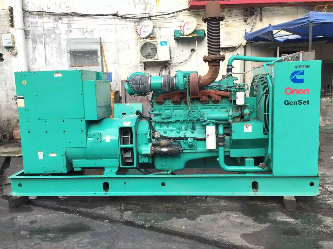 巨野租赁发电机-柴油发电机不正常冒烟的原因